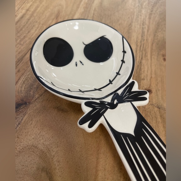 Disney Nightmare Before Christmas Jack Skellington Ceramic Spoon Rest NEW - Picture 2 of 2